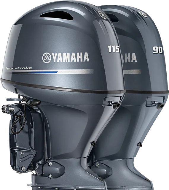 Yamaha F115 and F90 midrange outboards
