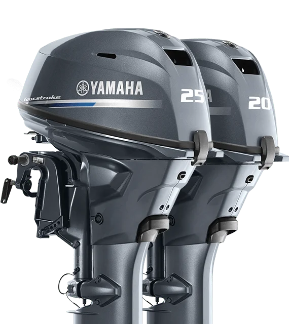 Yamaha F25 and F20 portable outboards