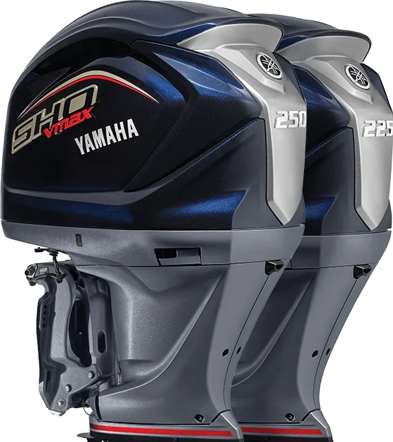 Yamaha V MAX SHO outboards, 250 and 225 hp