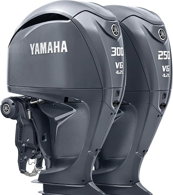Yamaha F300 and F250 V6 Offshore outboards