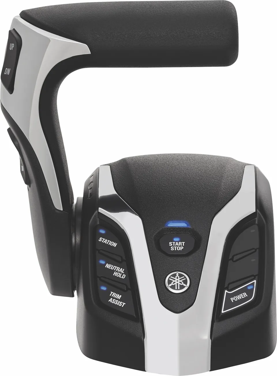 Yamaha digital single-engine binnacle control, chrome